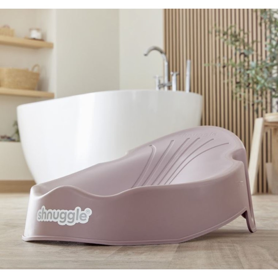 Shnuggle Αντιολισθητική Βάση Μπάνιου για Νεογέννητο Blossom