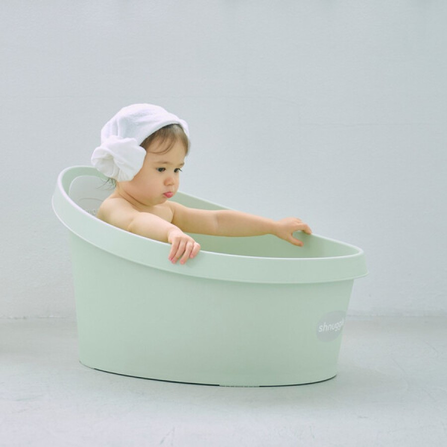 SHNUGGLE Toddler Bath Μπανάκι με Τάπα Mint 12 Μηνών-4 Ετών