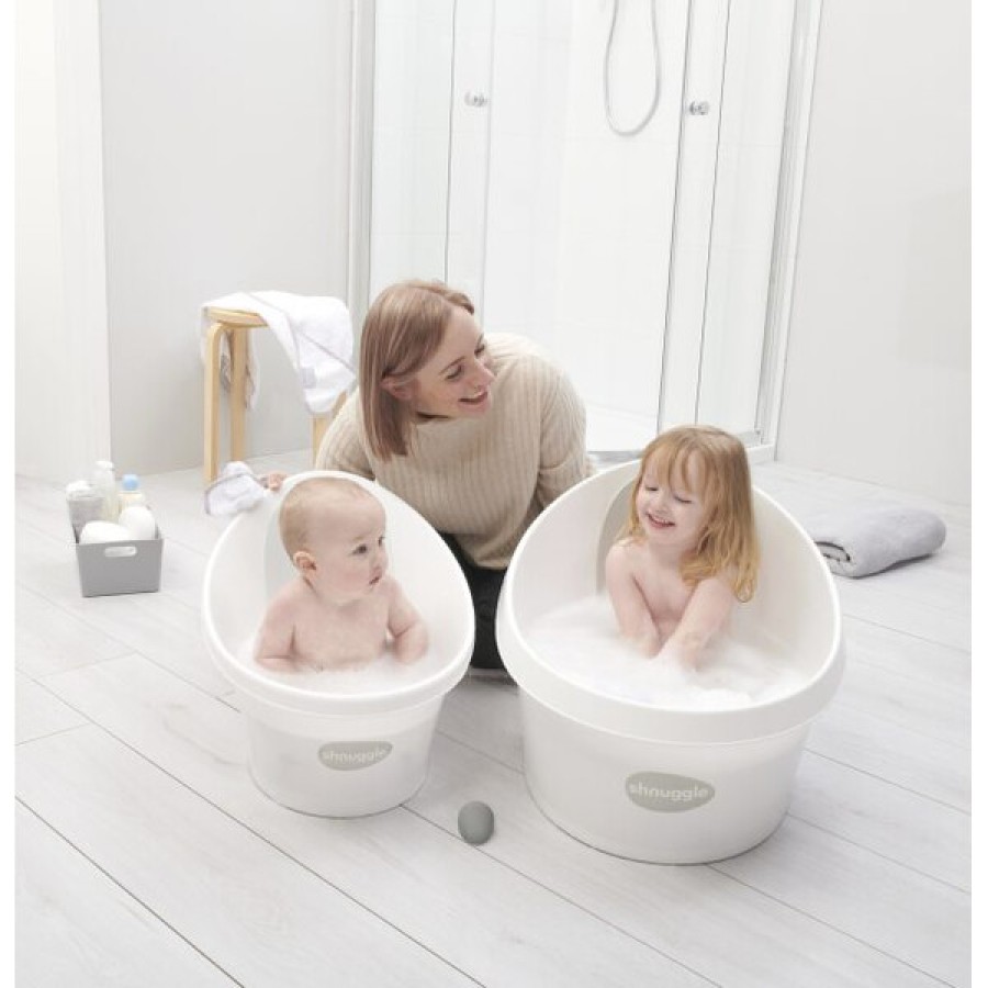 SHNUGGLE Toddler Bath Μπανάκι με Τάπα Mint 12 Μηνών-4 Ετών