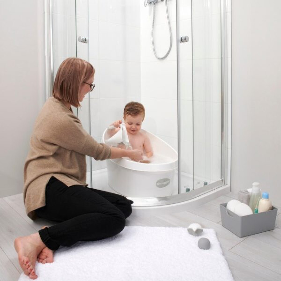 SHNUGGLE Toddler Bath Μπανάκι με Τάπα Mint 12 Μηνών-4 Ετών