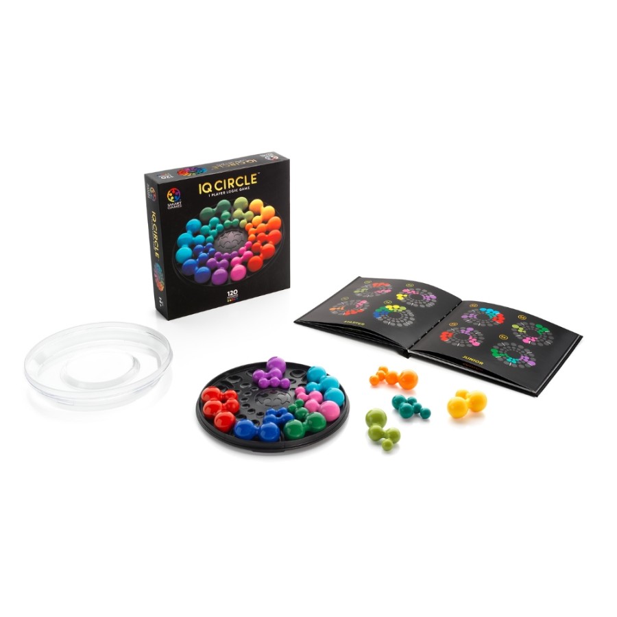 Smartgames Επιτραπέζιο Παιχνίδι Σπαζοκεφαλιά IQ Deluxe Κύκλος