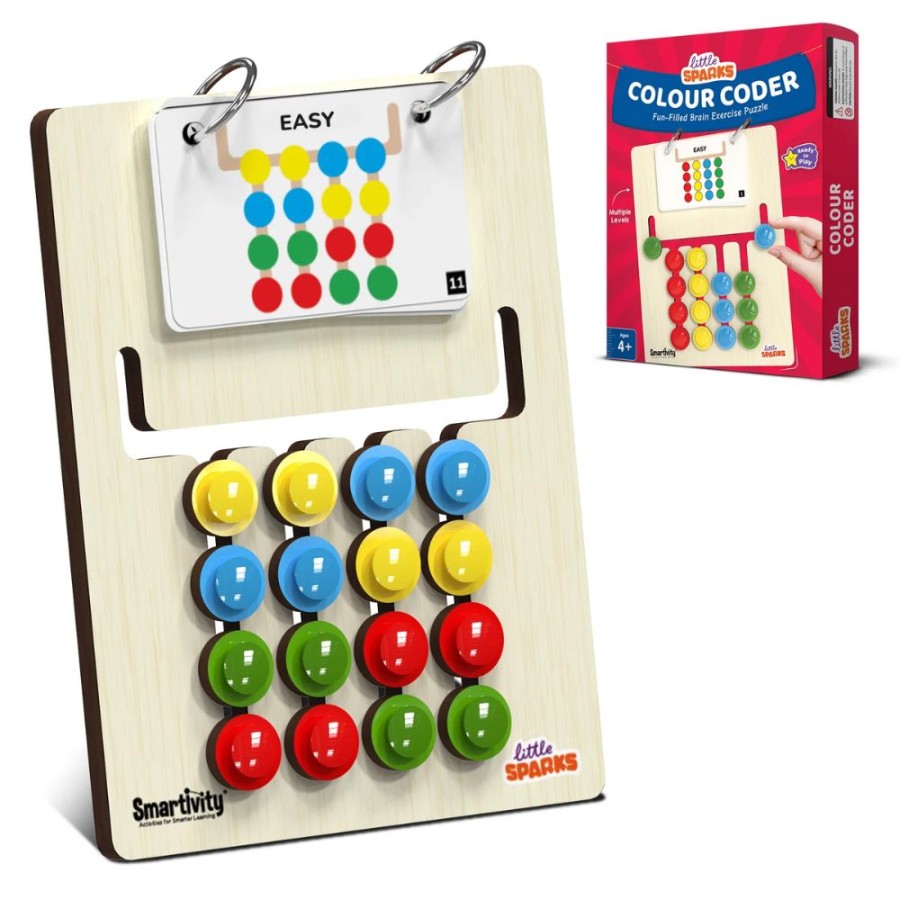 Smartivity Εκπαιδευτικό Παζλ λογικής Little Sparks Colour Coder
