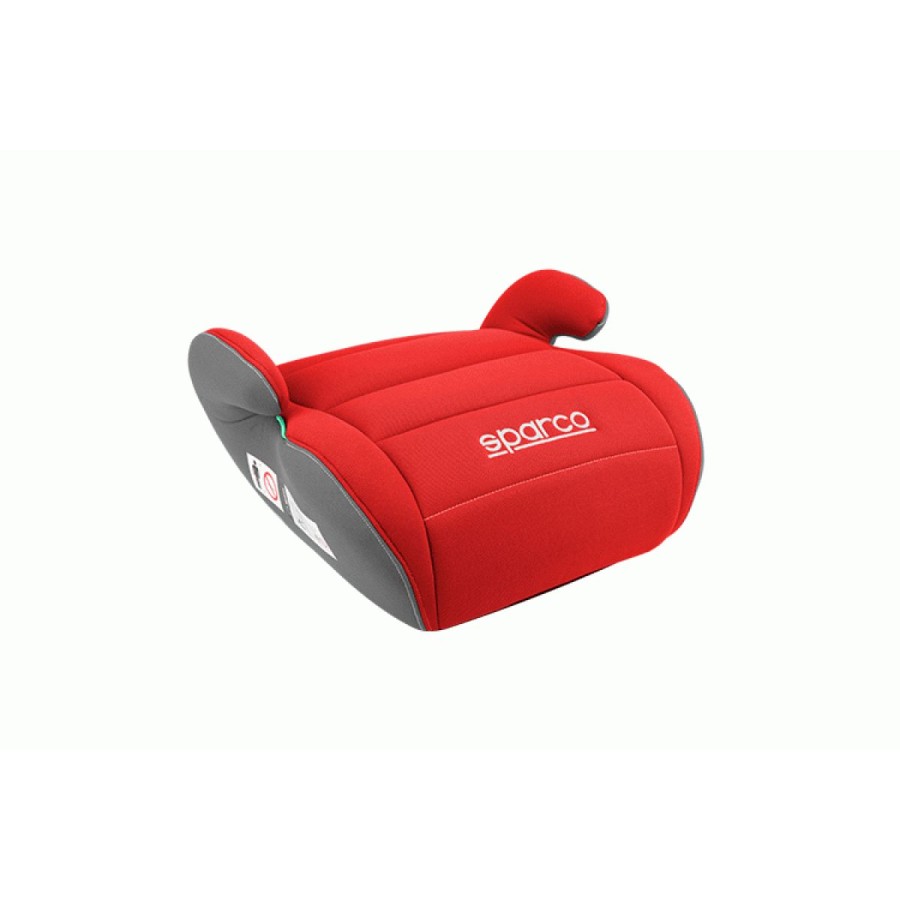 Sparco Booster i-Size Παιδικό Κάθισμα Αυτοκινήτου Red Grey 125-150cm (22-36kg)
