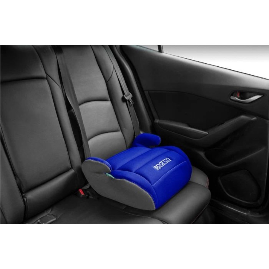 Sparco Booster i-Size Παιδικό Κάθισμα Αυτοκινήτου Blue Grey 125-150cm (22-36kg)