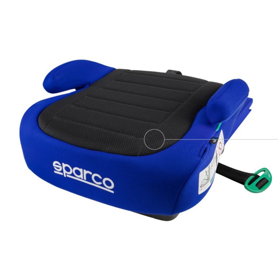 Sparco Booster i-Size Παιδικό Κάθισμα Αυτοκινήτου ECE R129 125-150cm (22-36kg) Isofix Red