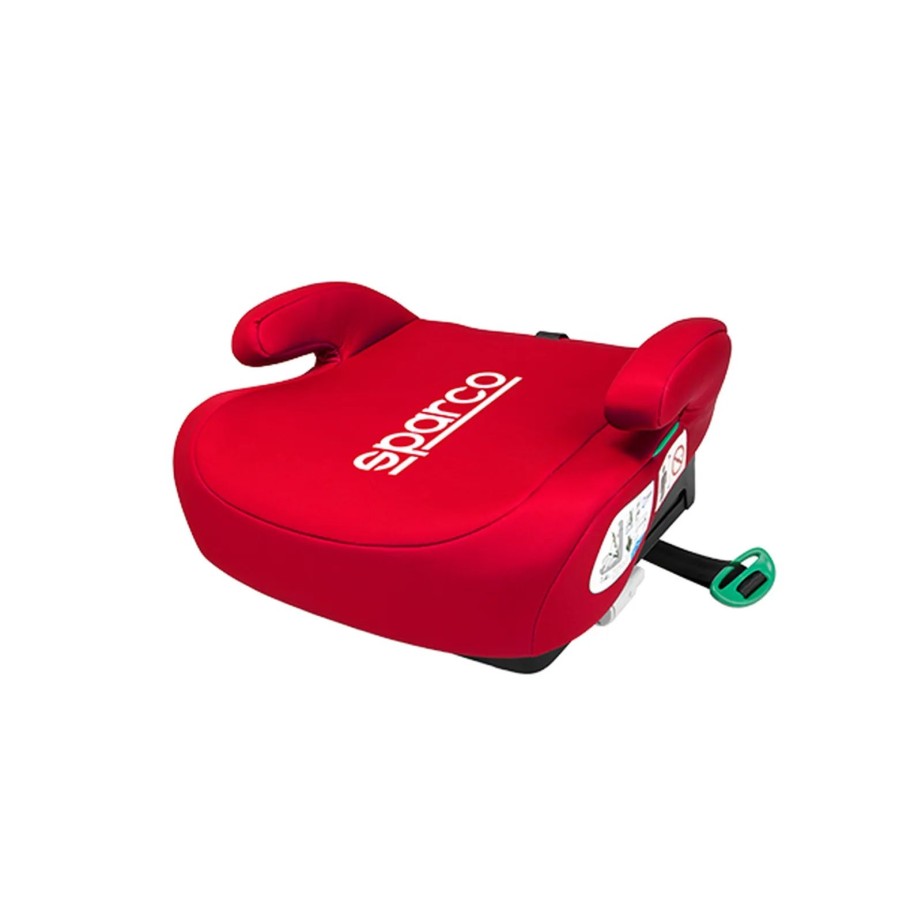 Sparco Booster i-Size Παιδικό Κάθισμα Αυτοκινήτου ECE R129 125-150cm (22-36kg) Isofix Red
