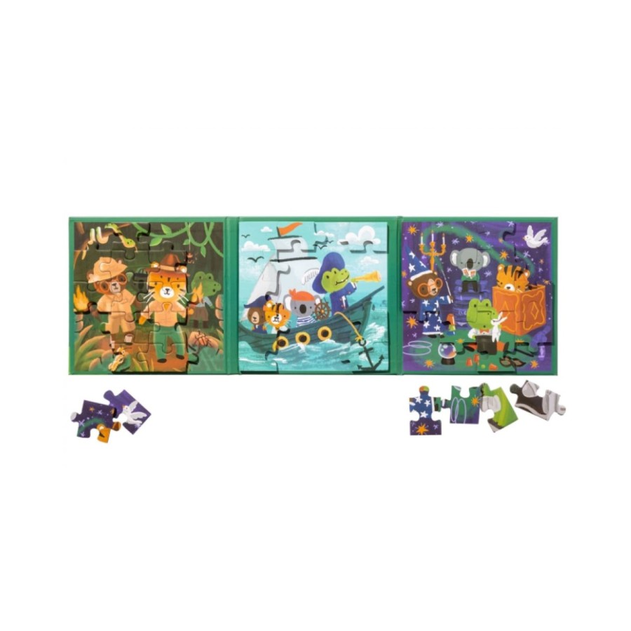 Stephen Joseph Μαγνητικό Puzzle Book 4 σε 1 Adventure