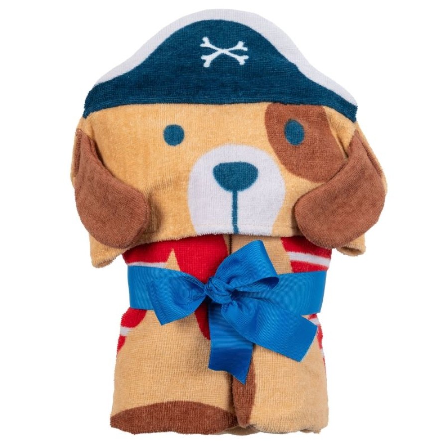 Stephen Joseph Παιδική Βαμβακερή Πετσέτα με Κουκούλα Pirate Dog 60x117εκ.