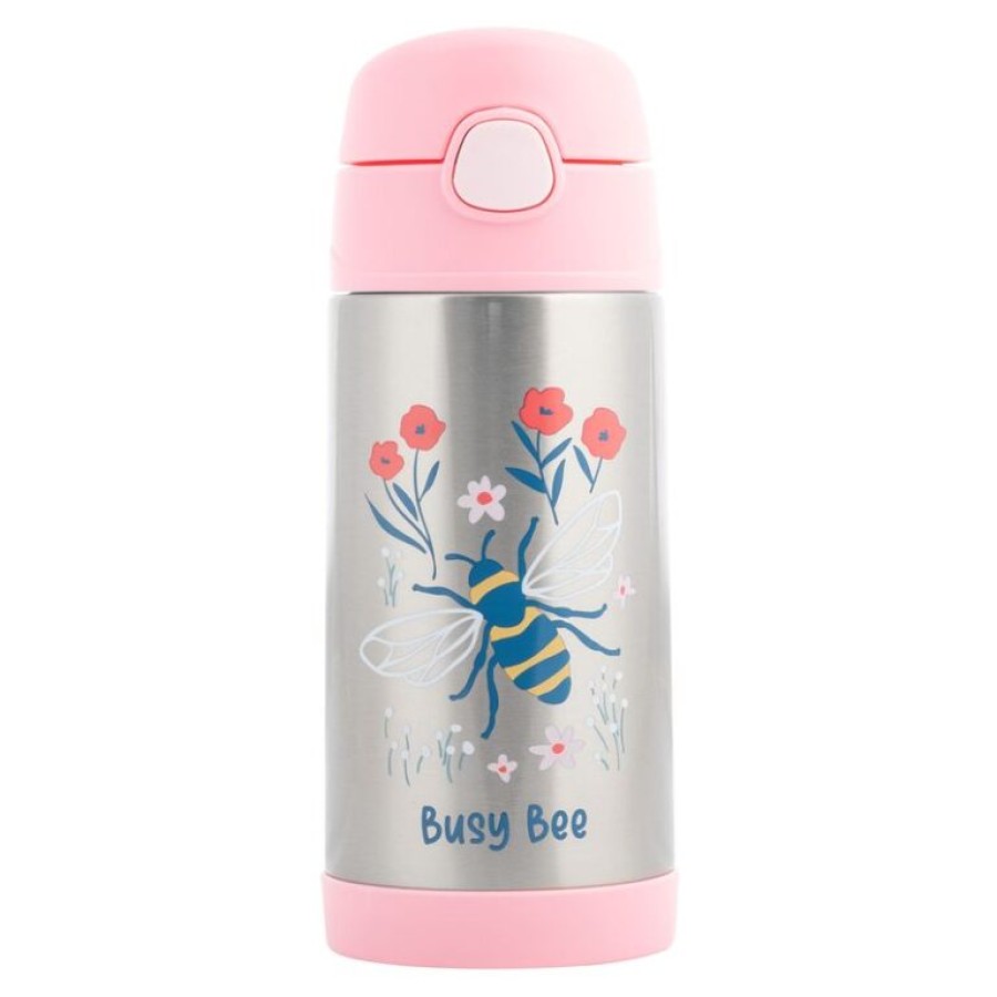 Παιδικό Ανοξείδωτο Παγούρι Θερμός Stephen Joseph Bee 350ml