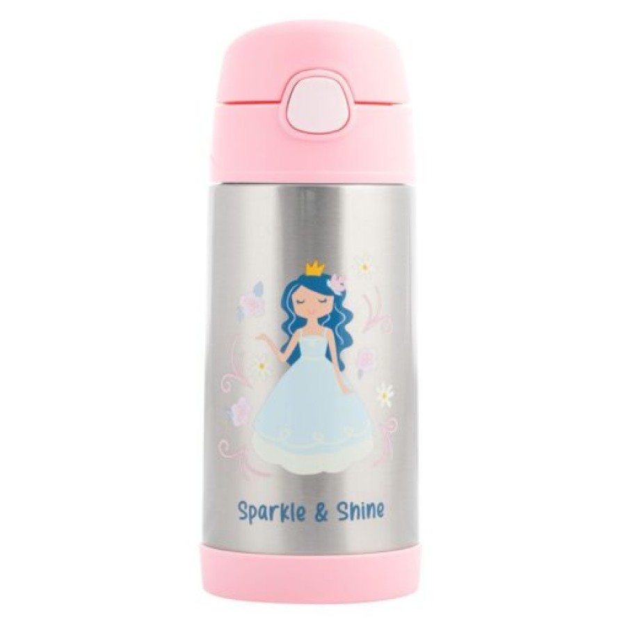 Παιδικό Ανοξείδωτο Παγούρι Θερμός Stephen Joseph Princess 350ml