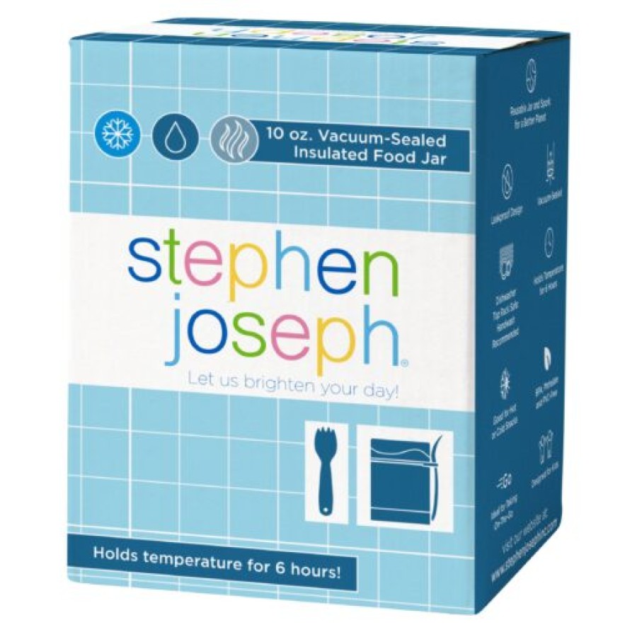 Stephen Joseph Παιδικό Θερμός Φαγητού με Πιρούνι 300ml Mermaid
