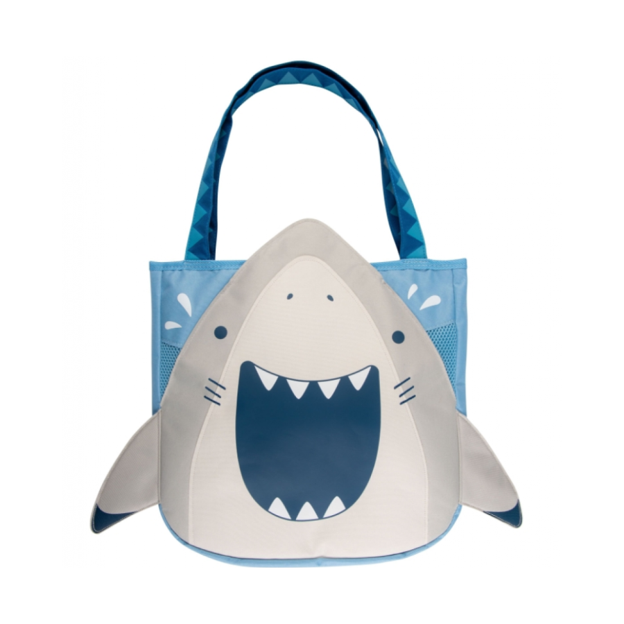 Stephen Joseph Τσάντα Θαλάσσης με Παιχνίδια Grey Shark