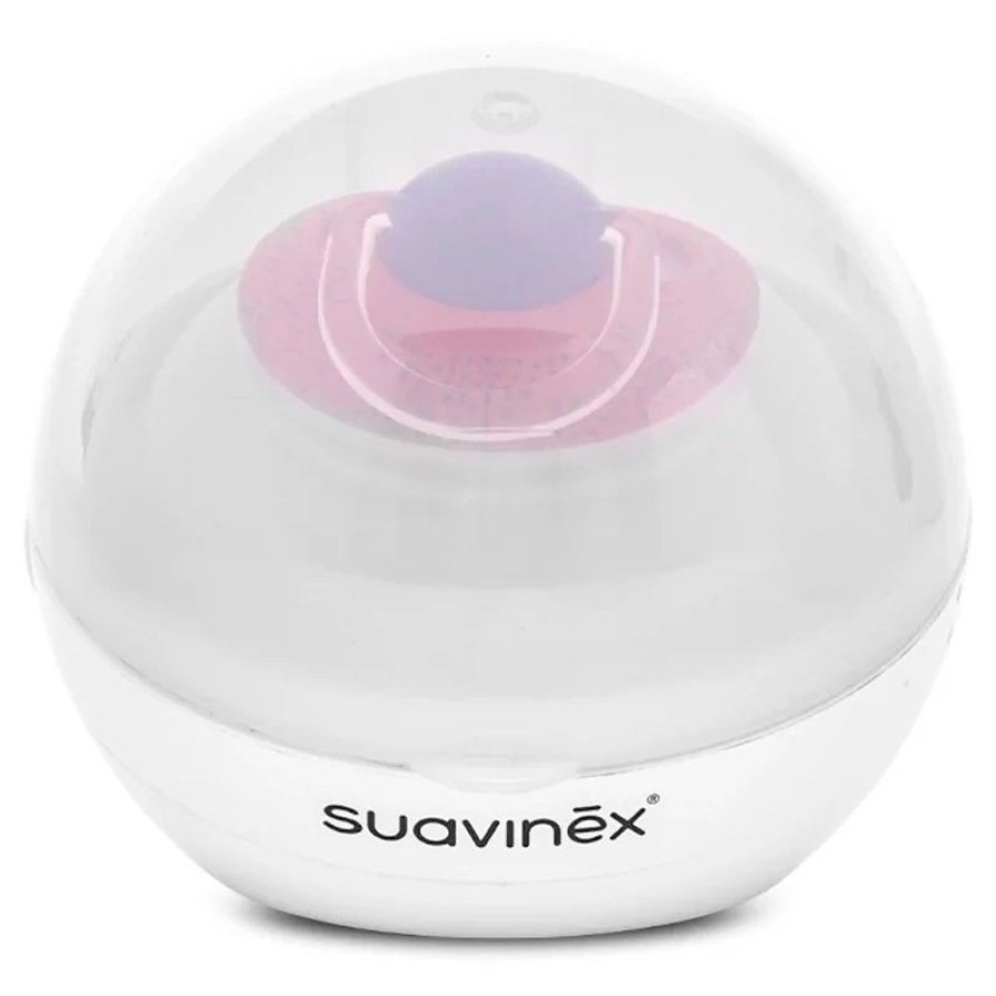 Φορητός Αποστειρωτής Πιπίλας UV Suavinex Duccio White