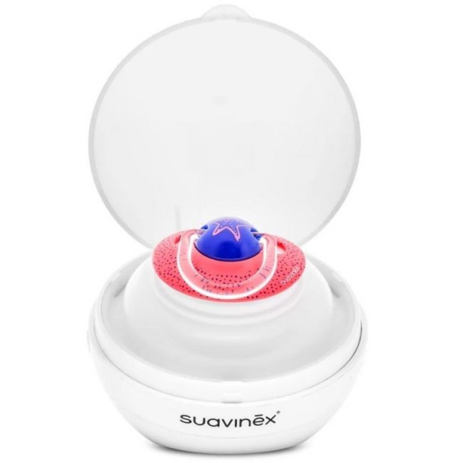 Φορητός Αποστειρωτής Πιπίλας UV Suavinex Duccio White