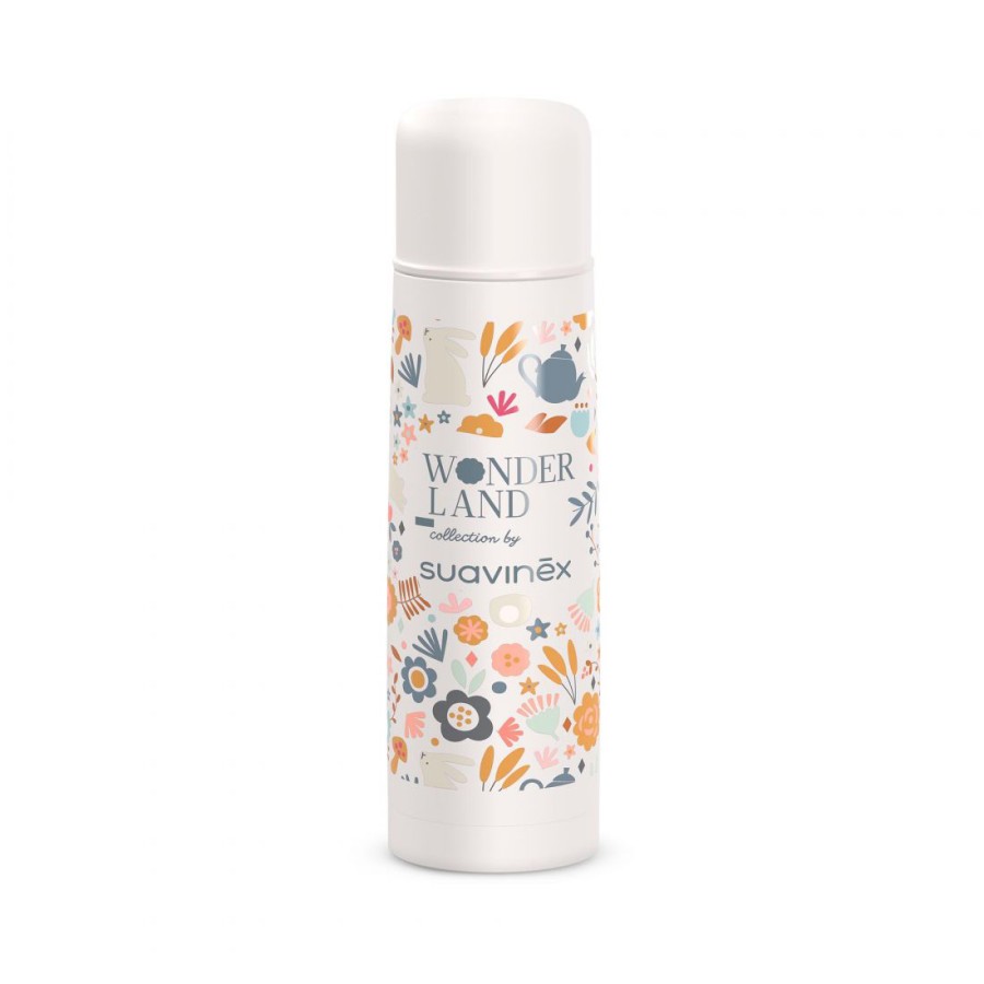 Suavinex Μπουκάλι Θερμός 500ml Wonderland Beige