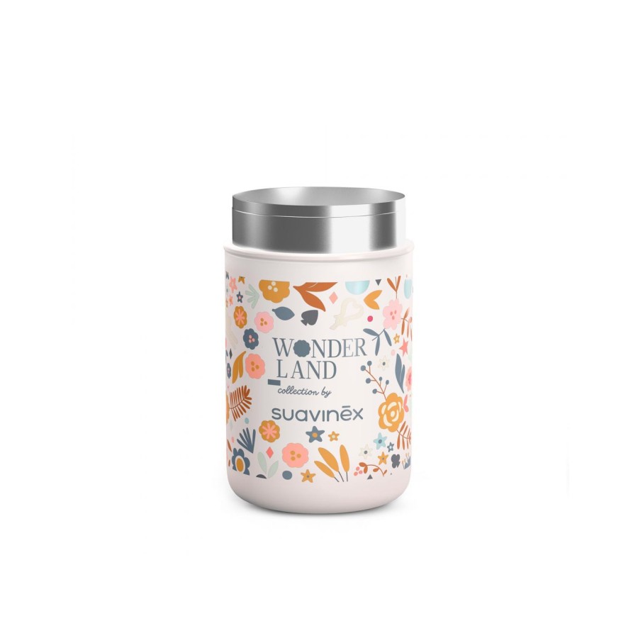 Suavinex Βρεφικό-Παιδικό Θερμός Φαγητού 400ml Go Wonderland Beige