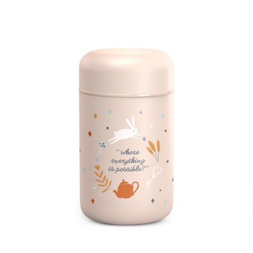 Suavinex Βρεφικό-Παιδικό Θερμός Φαγητού 400ml Go Wonderland Pink