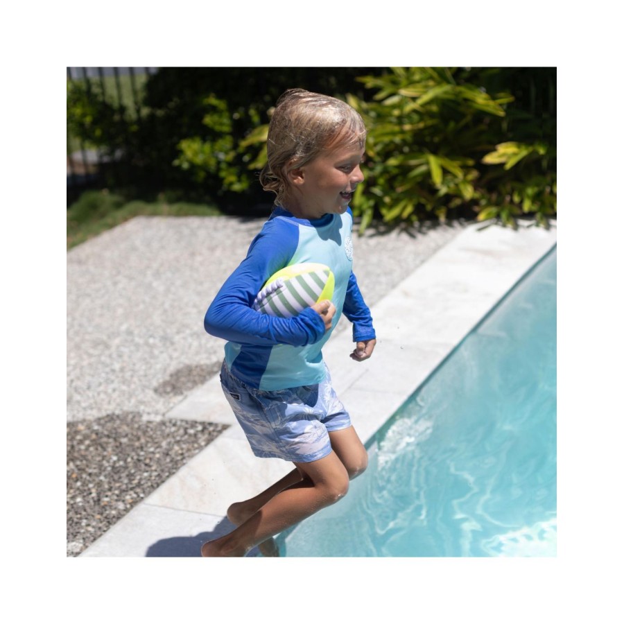 SunnyLife Παιδική Μπάλα Rugby Neoprene Football Tides Out Citrus
