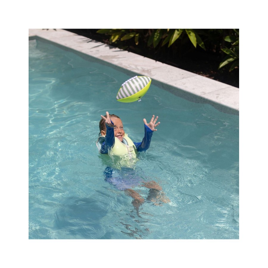 SunnyLife Παιδική Μπάλα Rugby Neoprene Football Tides Out Citrus