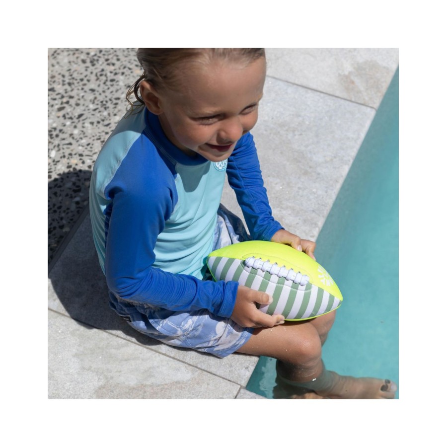 SunnyLife Παιδική Μπάλα Rugby Neoprene Football Tides Out Citrus