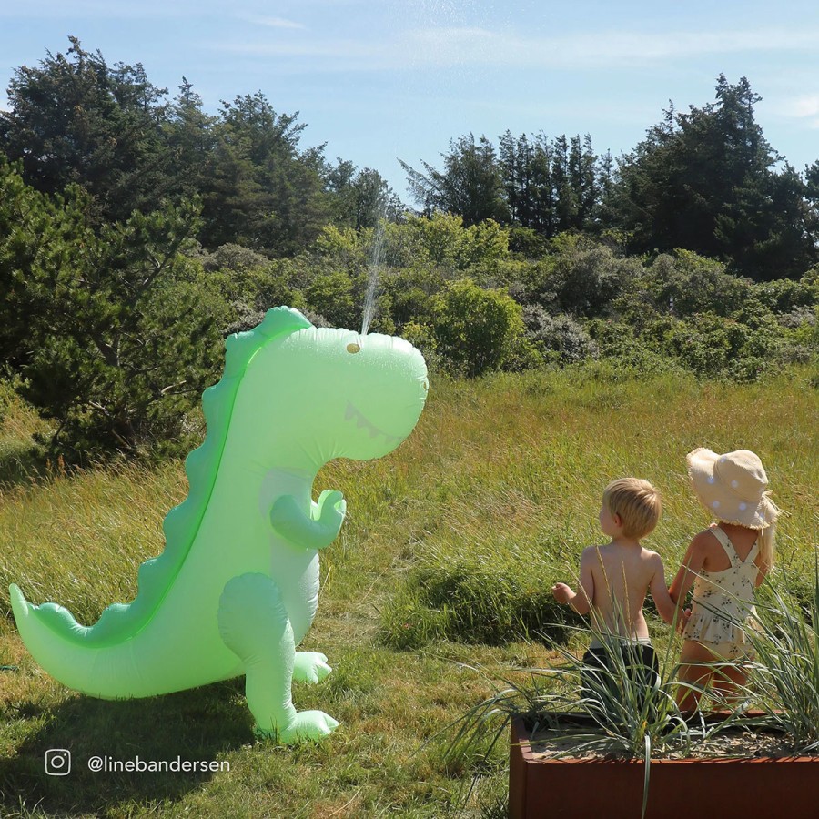 Sunnylife Φουσκωτός Ψεκαστήρας Surfing Dino Inflatable Giant Sprinkler S3PSPGSU ύψος 160cm 