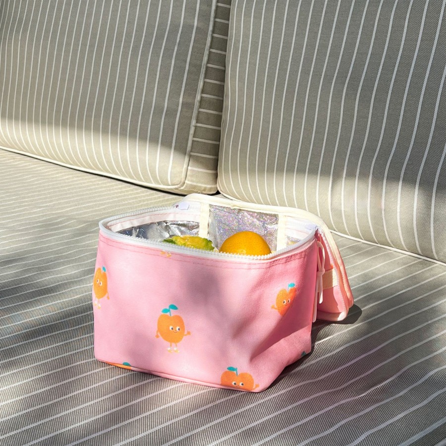 Παιδική Ισοθερμική Τσάντα Φαγητού SunnyLife Poppy The Peach Pink