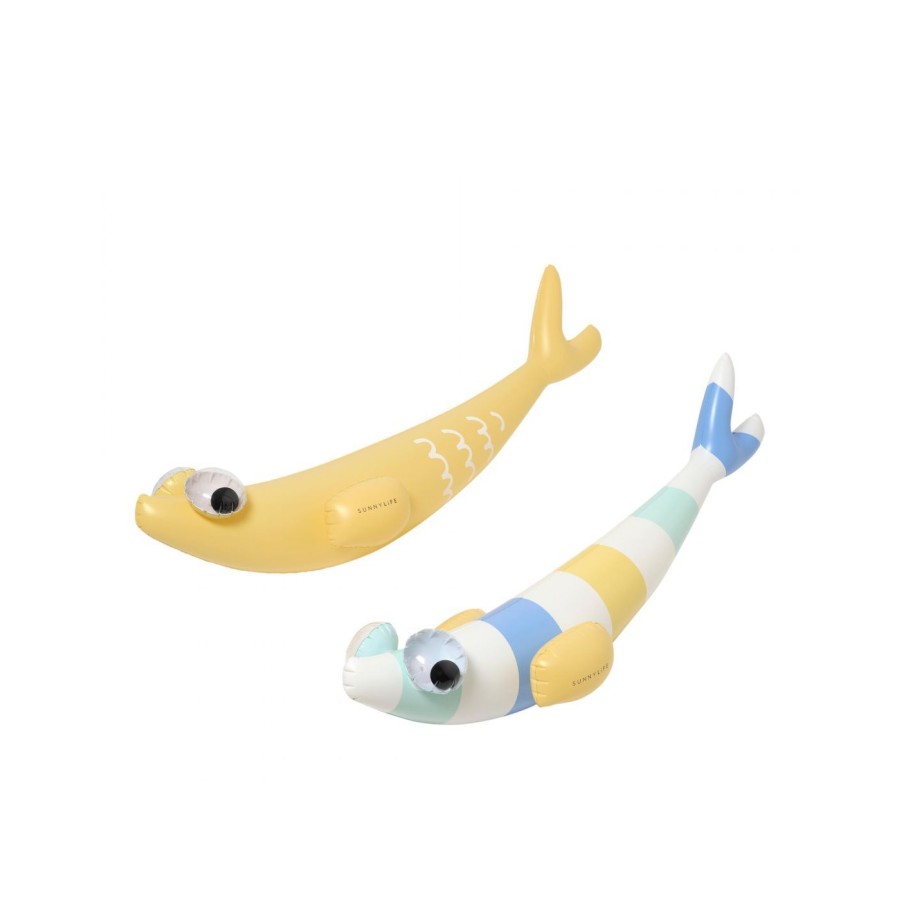 SunnyLife Παιχνίδι Φουσκωτό Ψαράκι Noodle Finn the Fish Multi Σετ 2τμχ.