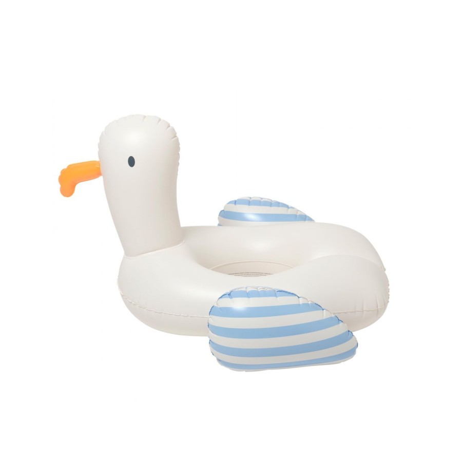 SunnyLife Παιδικό Σωσίβιο Kiddy Float Sid the Seagull Blue Stripe