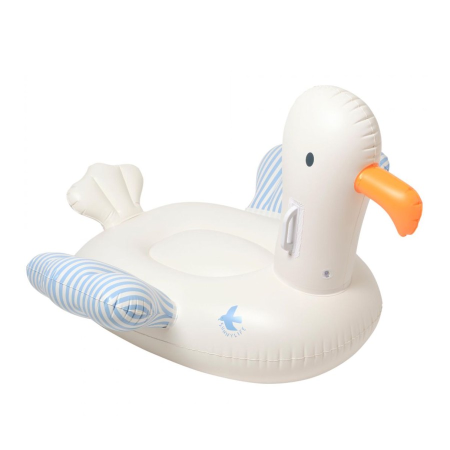 SunnyLife Παιχνίδι Φουσκωτό Θαλάσσης Sid the Seagull Blue Stripe