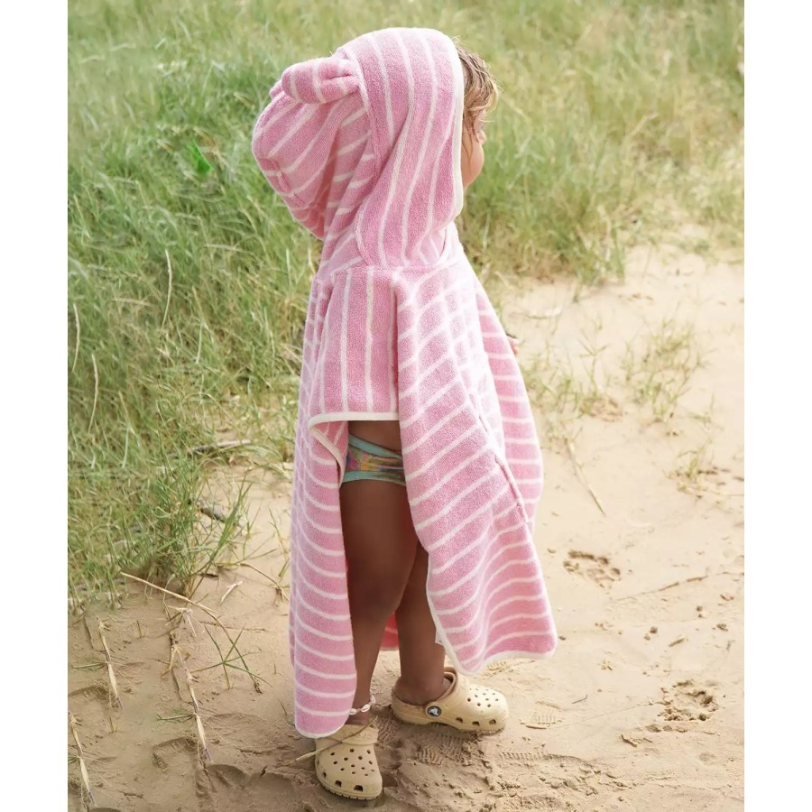 Sunnylife Παιδικό Μπουρνούζι Πόντσο Kids Character Cotton Candy Pink Stripe
