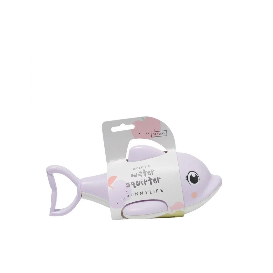 SunnyLife Παιδικό Νεροπίστολο Dolphin Pastel Lilac Water Squirter