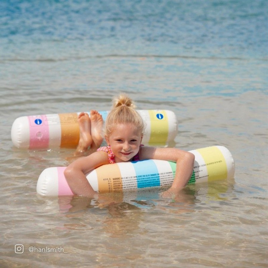 SunnyLife Παιδικό Στρώμα - Φουσκωτή Αιώρα Θαλάσσης Hammock Float Pool Side Pastel Gelato
