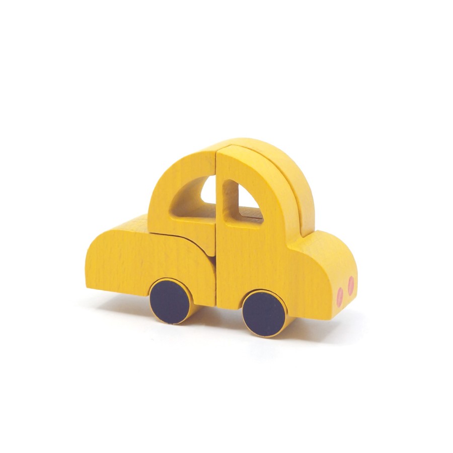 Svoora SvooRiddles Παιδικό Ξύλινο Τρισδιάστατο Παζλ CAR