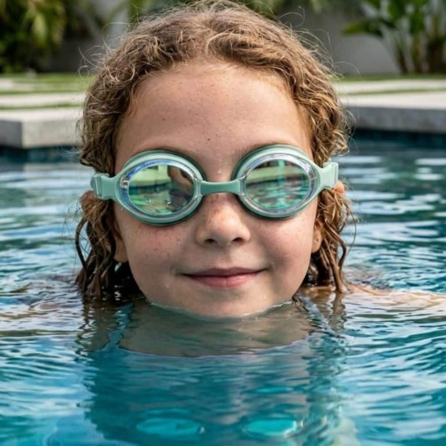 Παιδικά Γυαλάκια Κολύμβησης με Φακούς Anti-Fog Swim Essentials Green Surfer