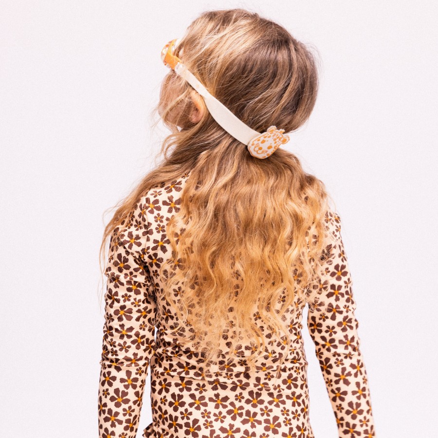 Παιδικά Γυαλάκια Κολύμβησης με Φακούς Anti-Fog Swim Essentials Beige Leopard