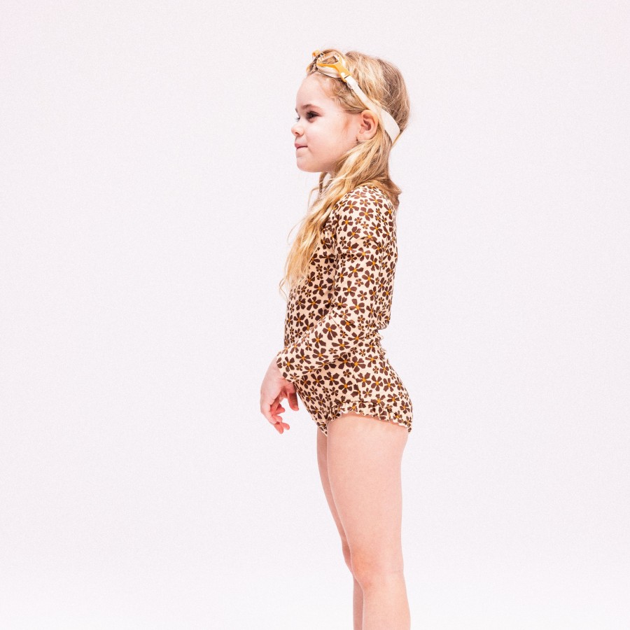 Παιδικά Γυαλάκια Κολύμβησης με Φακούς Anti-Fog Swim Essentials Beige Leopard