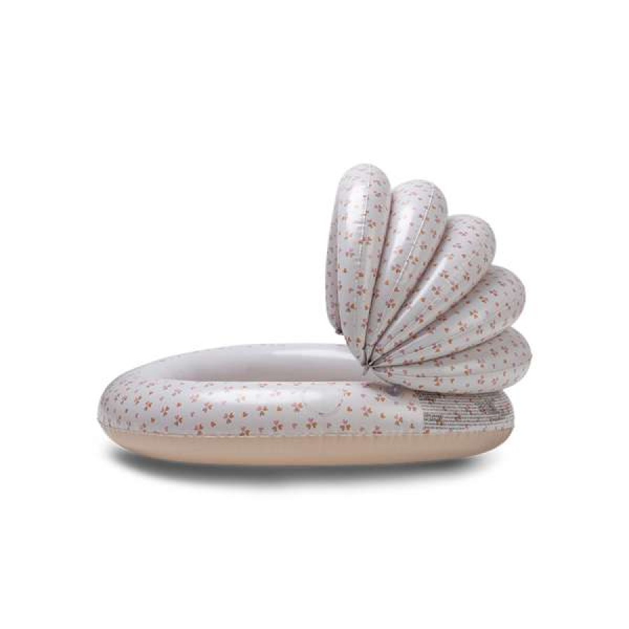 Φουσκωτή Πισίνα με Σκίαστρο για Μωρά 100εκ. Swim Essentials Beige Cozy Hearts