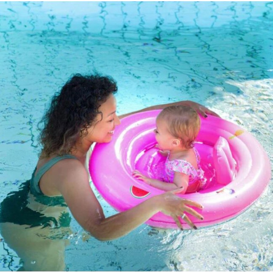 Βρεφικό Φουσκωτό Σωσίβιο Ø69εκ. Swim Essentials Tropical Pink 0-1 ετών