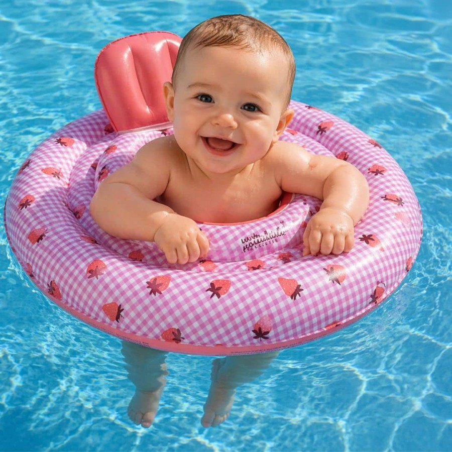 Βρεφικό Σωσίβιο Σαμπρέλα με Καθισματάκι Swim Essentials Strawberry Fields