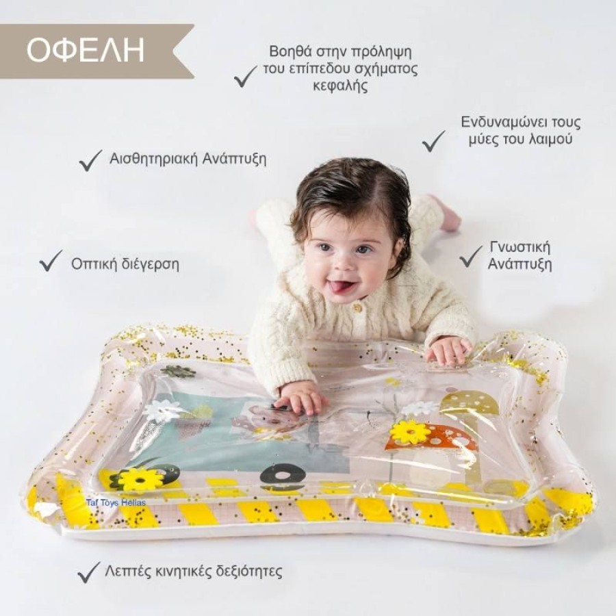 Taf Toys Χαλάκι Νερού Παγωτάκι Αρκουδάκι Ice Cream Bear Water Mat