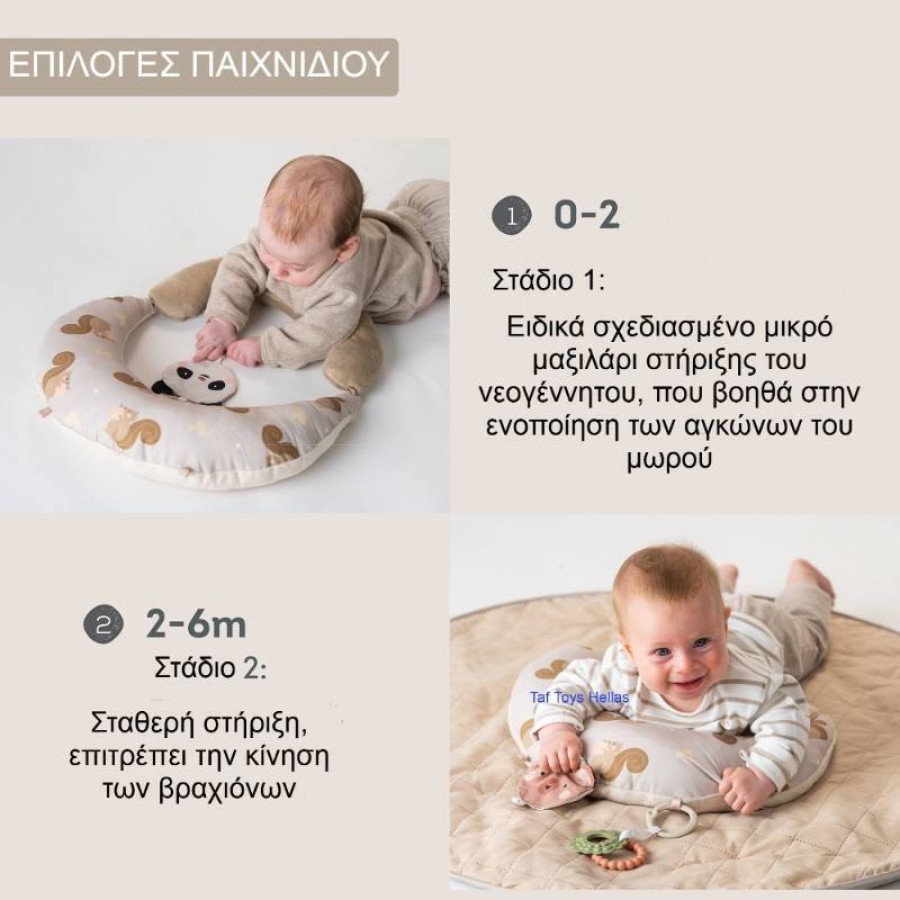 Taf Toys Βρεφικό Μαξιλάρι Δραστηριοτήτων Tummy Time