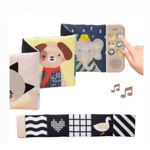 Μαλακό Βιβλίο Δραστηριοτήτων Taf Toys Soothing Sounds με Ήχους για Νεογέννητα
