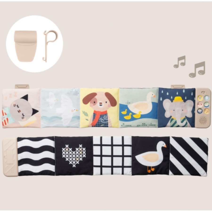 Μαλακό Βιβλίο Δραστηριοτήτων Taf Toys Soothing Sounds με Ήχους για Νεογέννητα