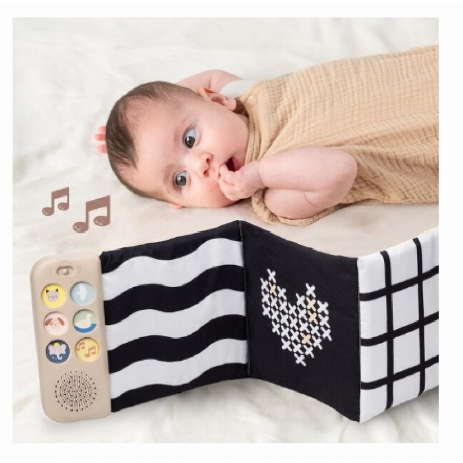 Μαλακό Βιβλίο Δραστηριοτήτων Taf Toys Soothing Sounds με Ήχους για Νεογέννητα