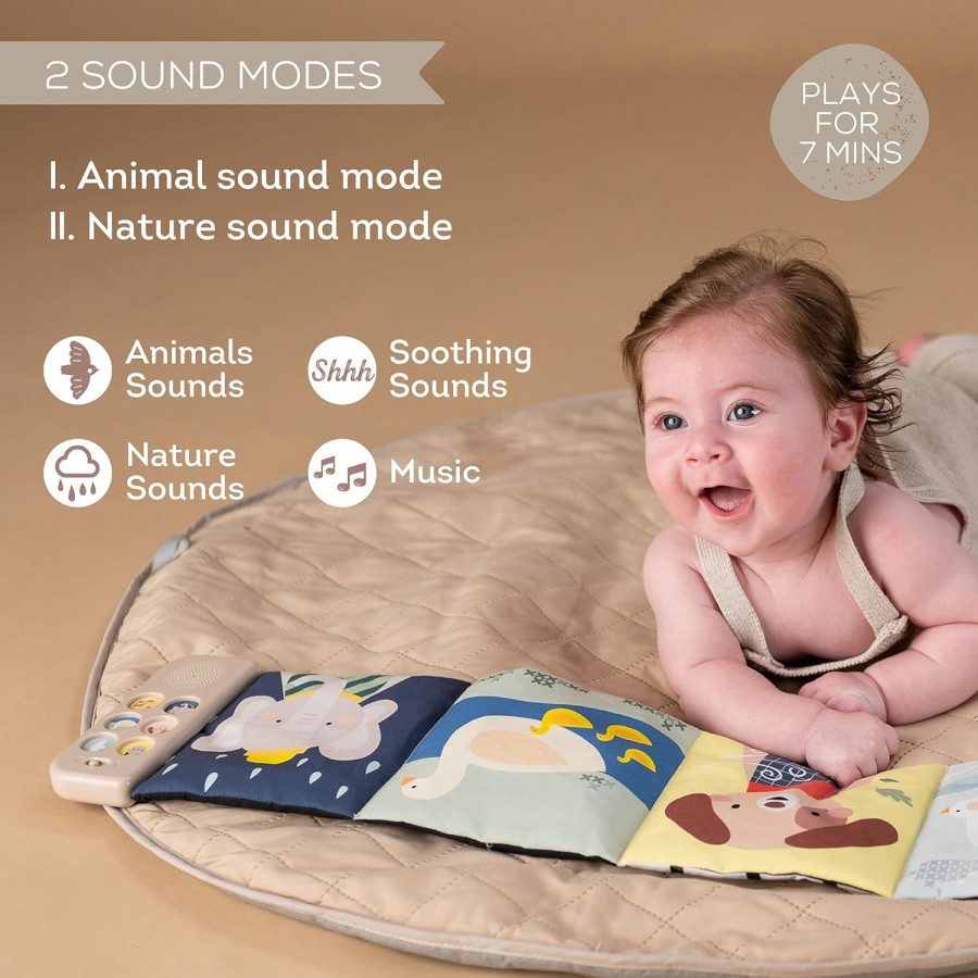 Μαλακό Βιβλίο Δραστηριοτήτων Taf Toys Soothing Sounds με Ήχους για Νεογέννητα