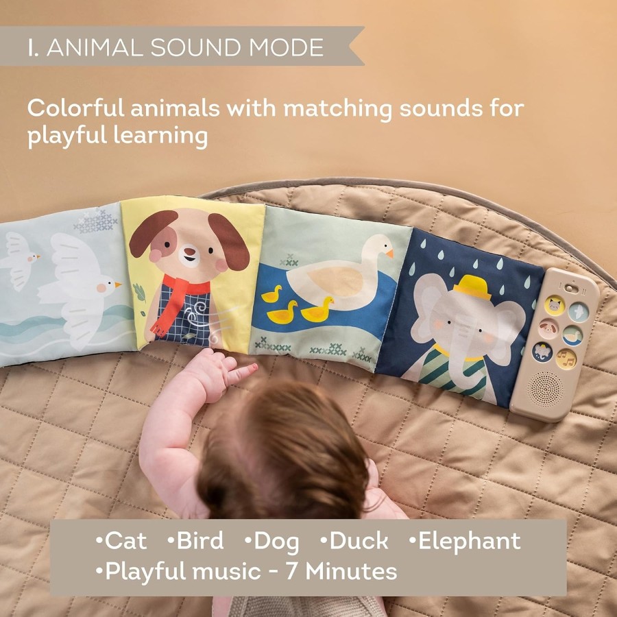 Μαλακό Βιβλίο Δραστηριοτήτων Taf Toys Soothing Sounds με Ήχους για Νεογέννητα