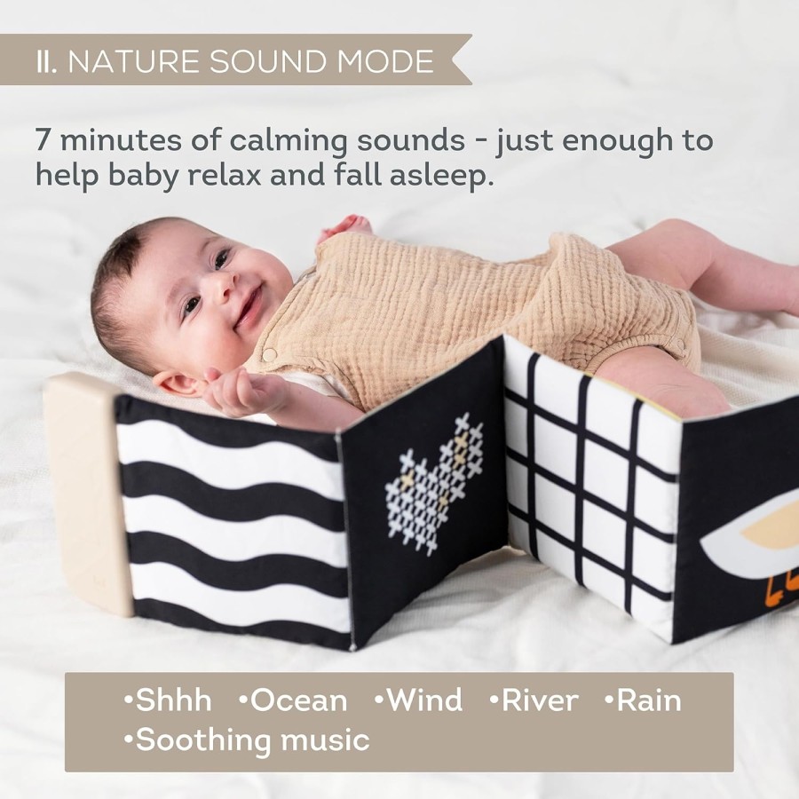 Μαλακό Βιβλίο Δραστηριοτήτων Taf Toys Soothing Sounds με Ήχους για Νεογέννητα