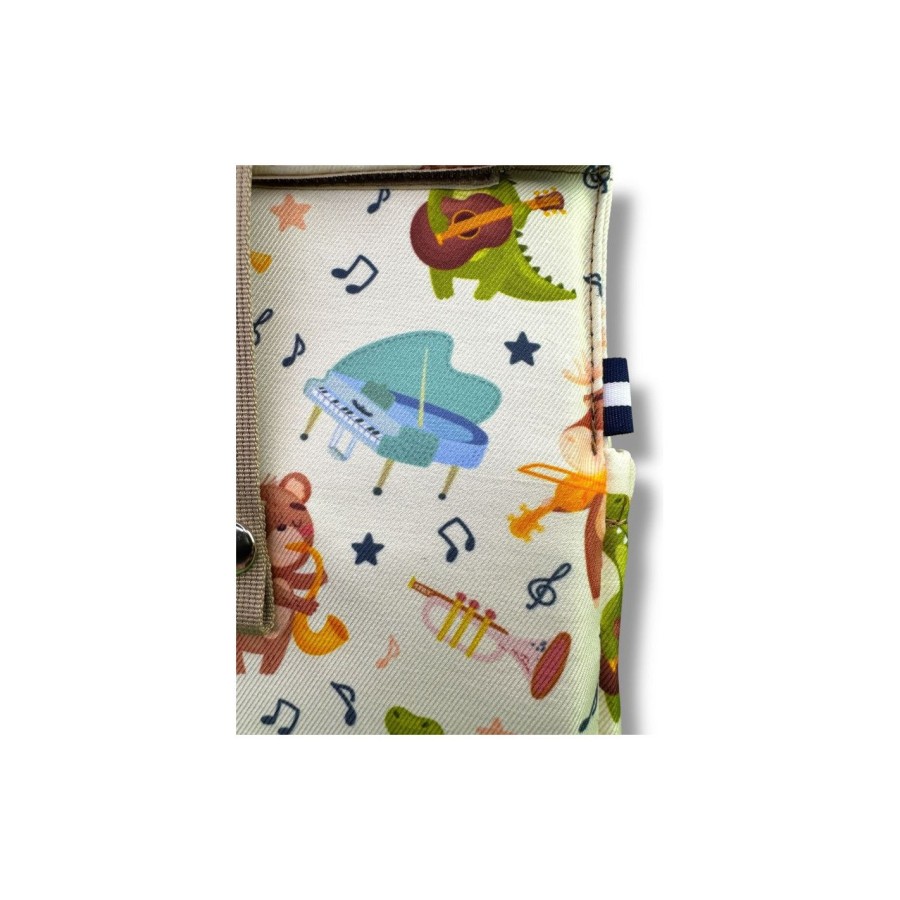 The Lunch Bags Original Ισοθερμική Τσάντα Φαγητού Kids 5Lt Music