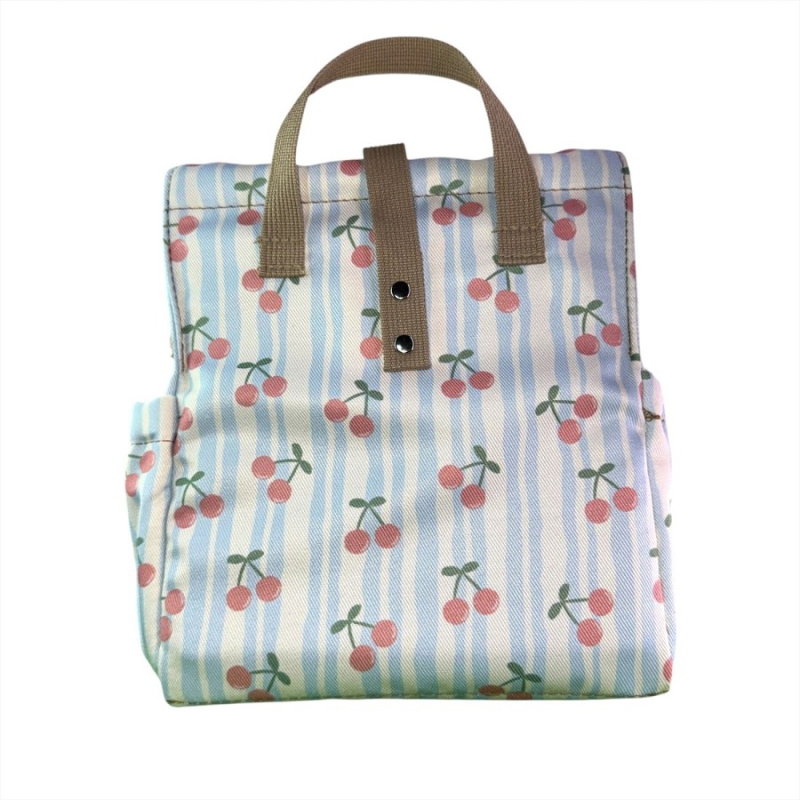 The Lunch Bags Original Ισοθερμική Τσάντα Φαγητού 5Lt Kids Cherry Stripe