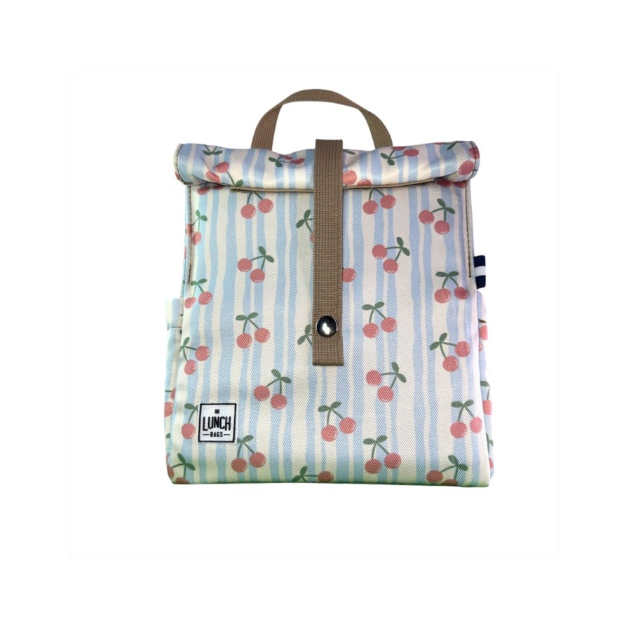 The Lunch Bags Original Ισοθερμική Τσάντα Φαγητού 5Lt Kids Cherry Stripe